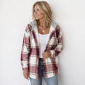 Kate | Checked Hooded Jacket