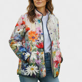 Elyse™ | Quilted Jacket with Summer Meadow