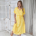 Faelina - Printed Summer Dress — view 5