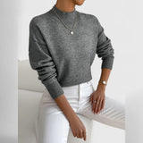 Sam - Classic High-Neck Sweater — view 10