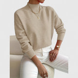 Sam - Classic High-Neck Sweater — view 5
