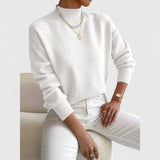 Sam - Classic High-Neck Sweater — view 2