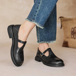 Vela - Premium Leather Mary Jane Shoes — view 9
