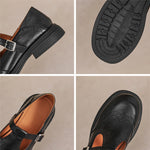 Vela - Premium Leather Mary Jane Shoes — view 11