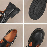 Vela - Premium Leather Mary Jane Shoes — view 11