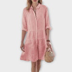 Nadie - Lightweight Striped Dress — view 5