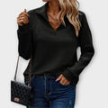Kate - Elegant Knit Sweater — view 4