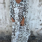 Jessa - Leopard Maxi Dress — view 2