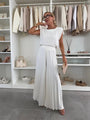 Marian - Elegant Pleated Ensemble — view 2