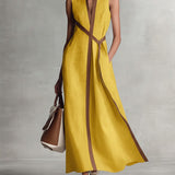Harper - Sleeveless Wrap Maxi Dress — view 2