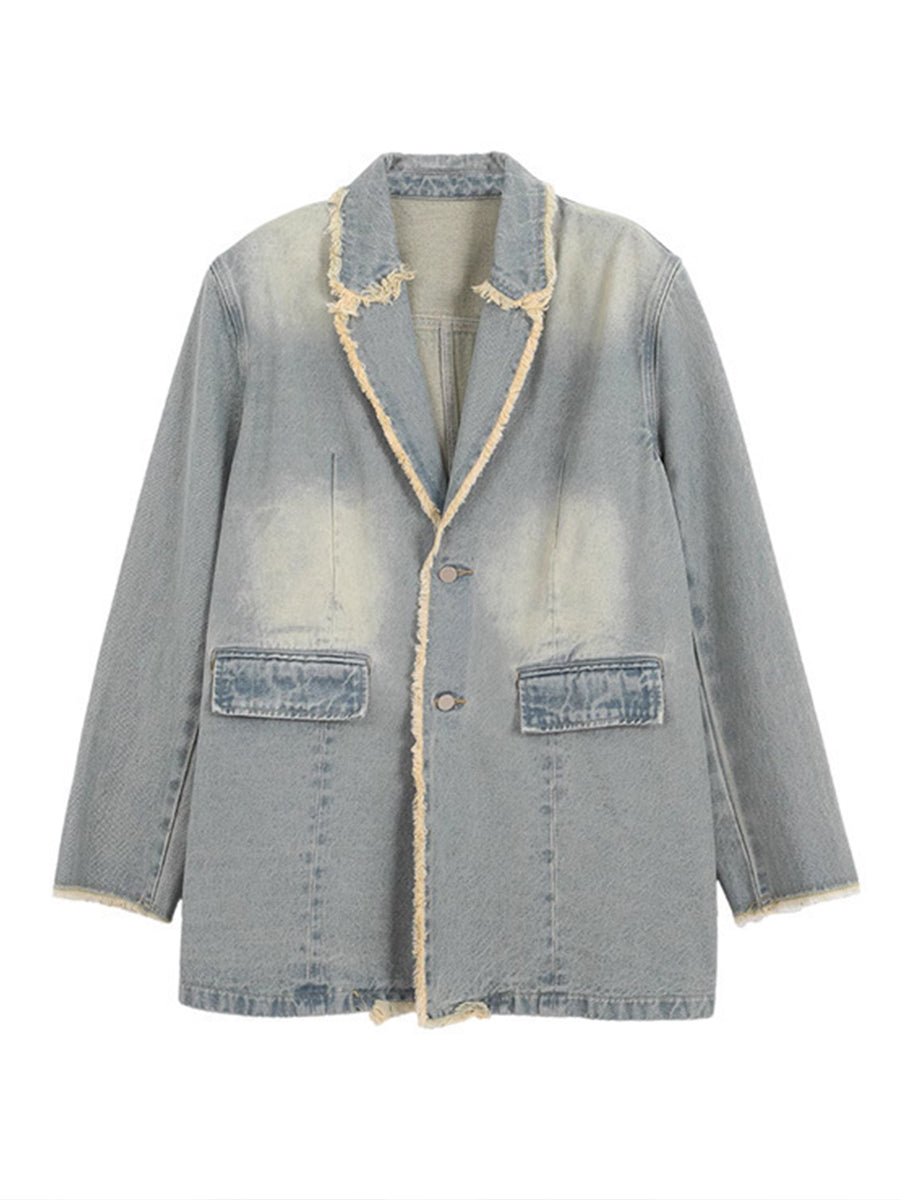 Rita™ | Oversized Blazer in Washed Look — view 2