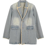 Rita™ | Oversized Blazer in Washed Look — view 2