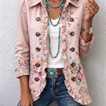 Hana™ | Blazer in Rosé with Flowers