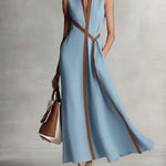 Harper - Sleeveless Wrap Maxi Dress — view 3