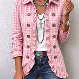 Erin™ | Vichy Check Blazer — view 3