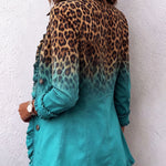 Barbara™ | Leopard Gradient Blazer — view 3