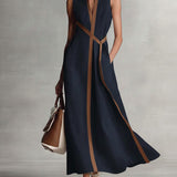 Harper - Sleeveless Wrap Maxi Dress — view 4