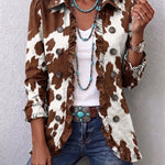 Ciara™ | Cow Print Blazer