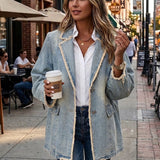 Rita™ | Oversized Blazer in Washed Look
