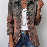 Marlene™ | Blazer in Used Look with Gradient — view 2
