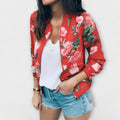 Kararaina - Elegant Floral Bomber Jacket — view 4