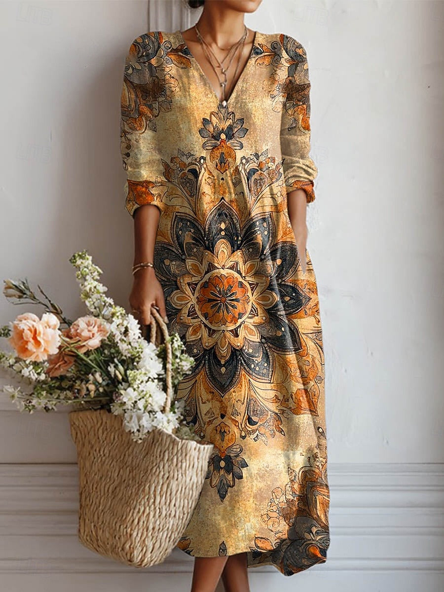 Beatrice – Boho Maxi Dress