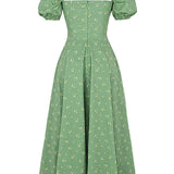 Aviana - Bloom Puff Sleeve Dress — view 8