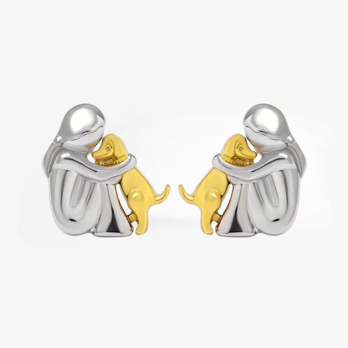 Dog Hug Earrings — view 5
