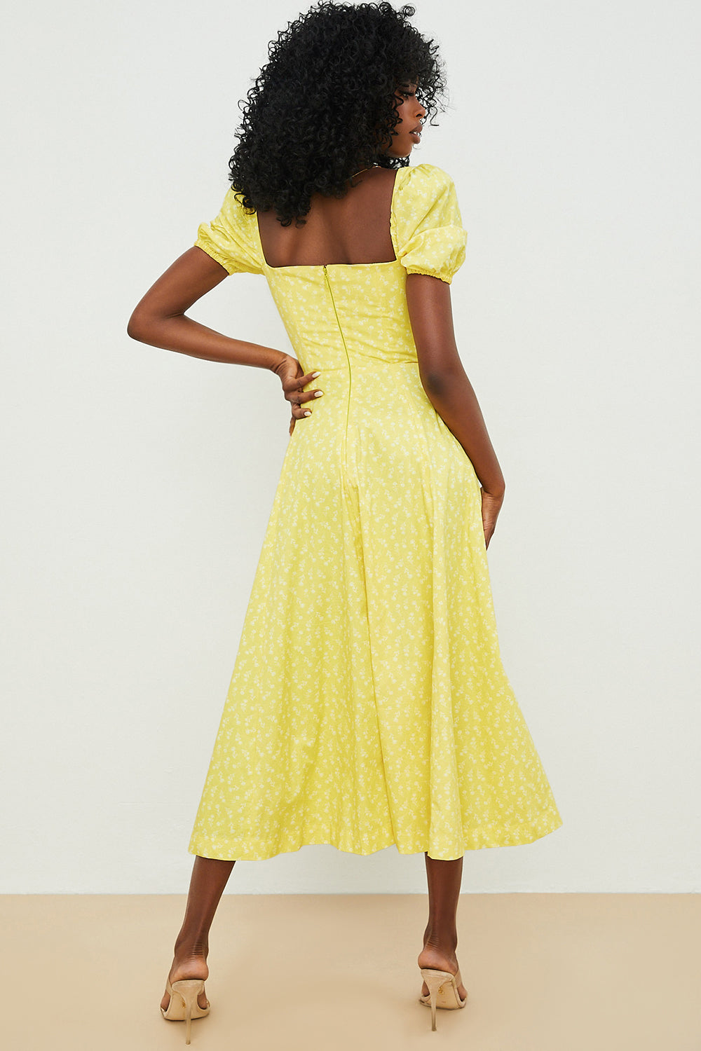 Aviana - Bloom Puff Sleeve Dress — view 10
