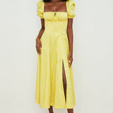 Aviana - Bloom Puff Sleeve Dress — view 11