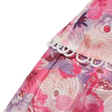 Cecilia - Strapless Floral Dress — view 18