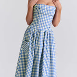 Ariana - Sleeveless Midi Sun Dress