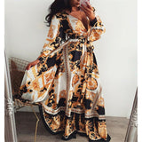 Faye - Boho Printed Dress — view 9