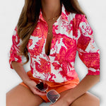 Reihana - Classic Collar Blouse — view 4