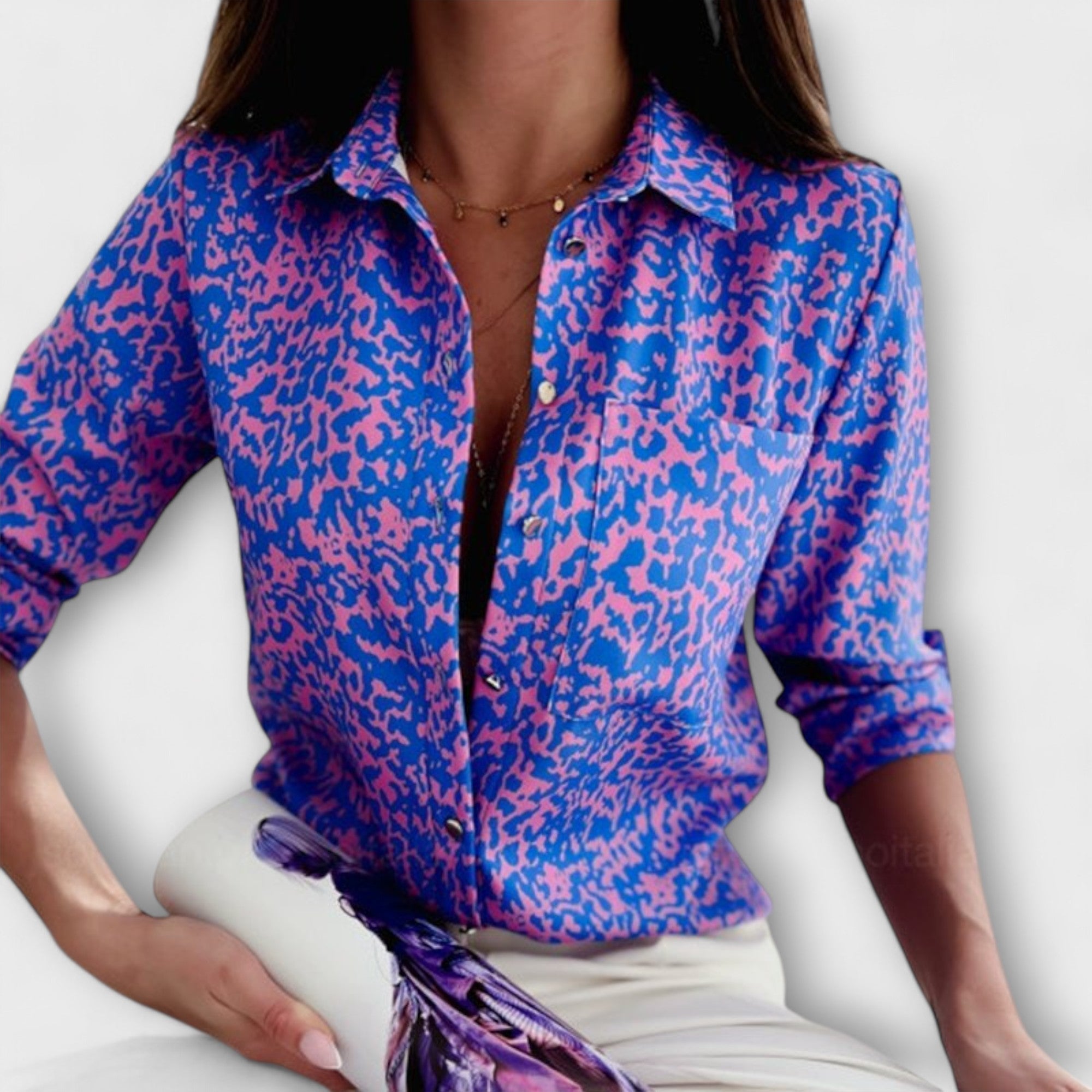 Reihana - Classic Collar Blouse — view 9