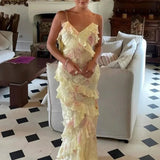 Cassidy - Charming Dress with Ruffles