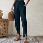 Essari - Pants with Slit Hem — view 4